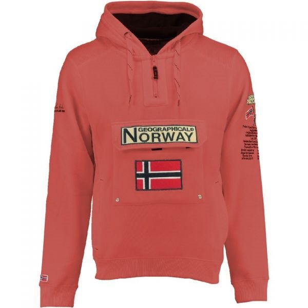 Geographical Norway Sudadera De Mujer Gymclass Coral Coral