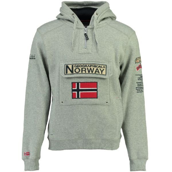 Geographical Norway Sudadera De Mujer Gymclass Gris Claro Grey