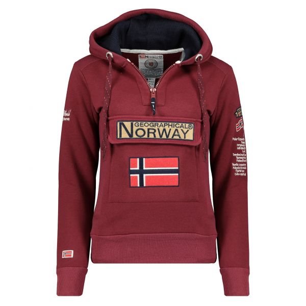 Geographical Norway Sudadera De Niños Gymclass Burdeos Burdeos
