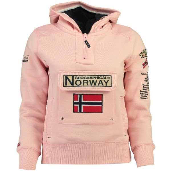 Geographical Norway Sudadera De Niños Gymclass Rosa Claro Rosa