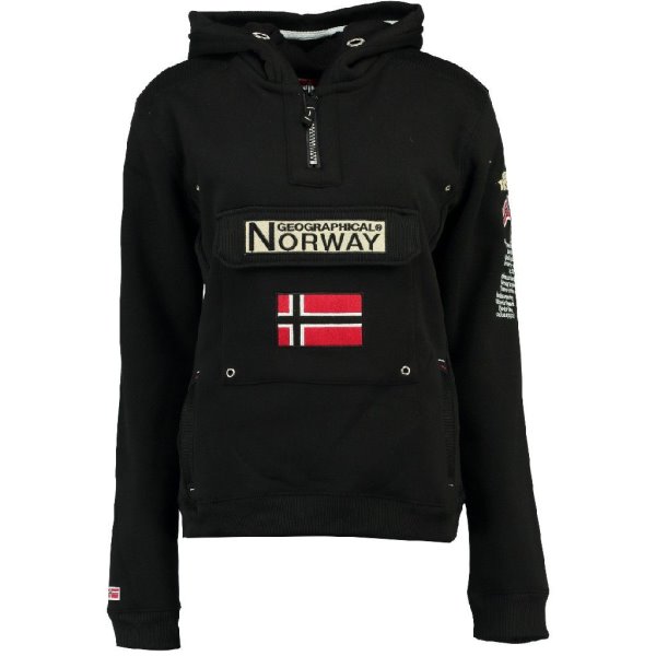 Geographical Norway Sudadera De Niños Gymclass Negro Black